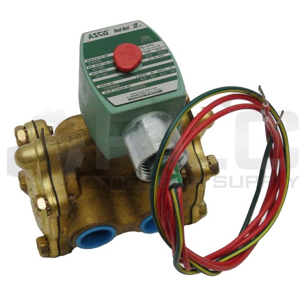 NEW ASCO RED HAT II 8316G66 3-WAY SOLENOID VALVE MP-C-080 110/120V 50/60HZ - Image 4