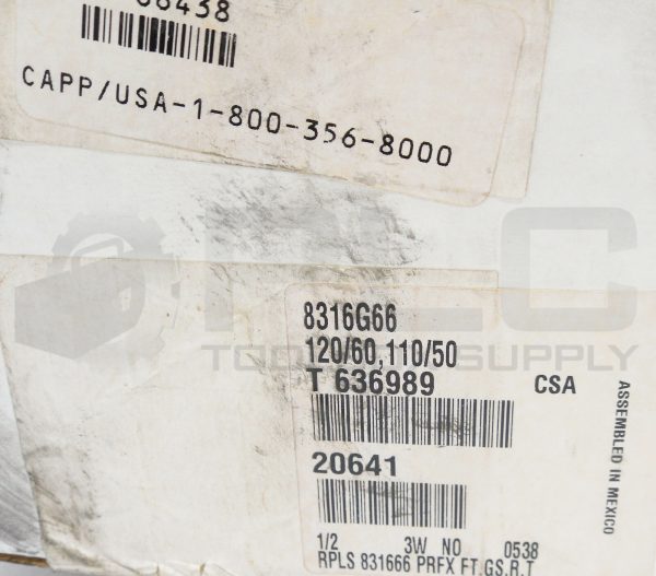 NEW ASCO RED HAT II 8316G66 3-WAY SOLENOID VALVE MP-C-080 110/120V 50/60HZ - Image 9