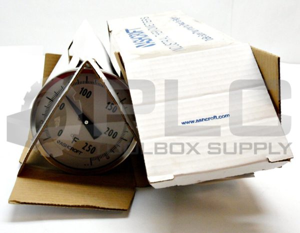NEW ASHCROFT 50 EL 60 E 060 5" BIMETAL THERMOMETER 6" STEM 0/250F - Image 3