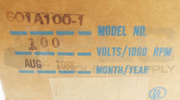 NEW BALDOR 601A100-1 TACHOMETER DC MOTOR 100V 1000RPM - Image 8