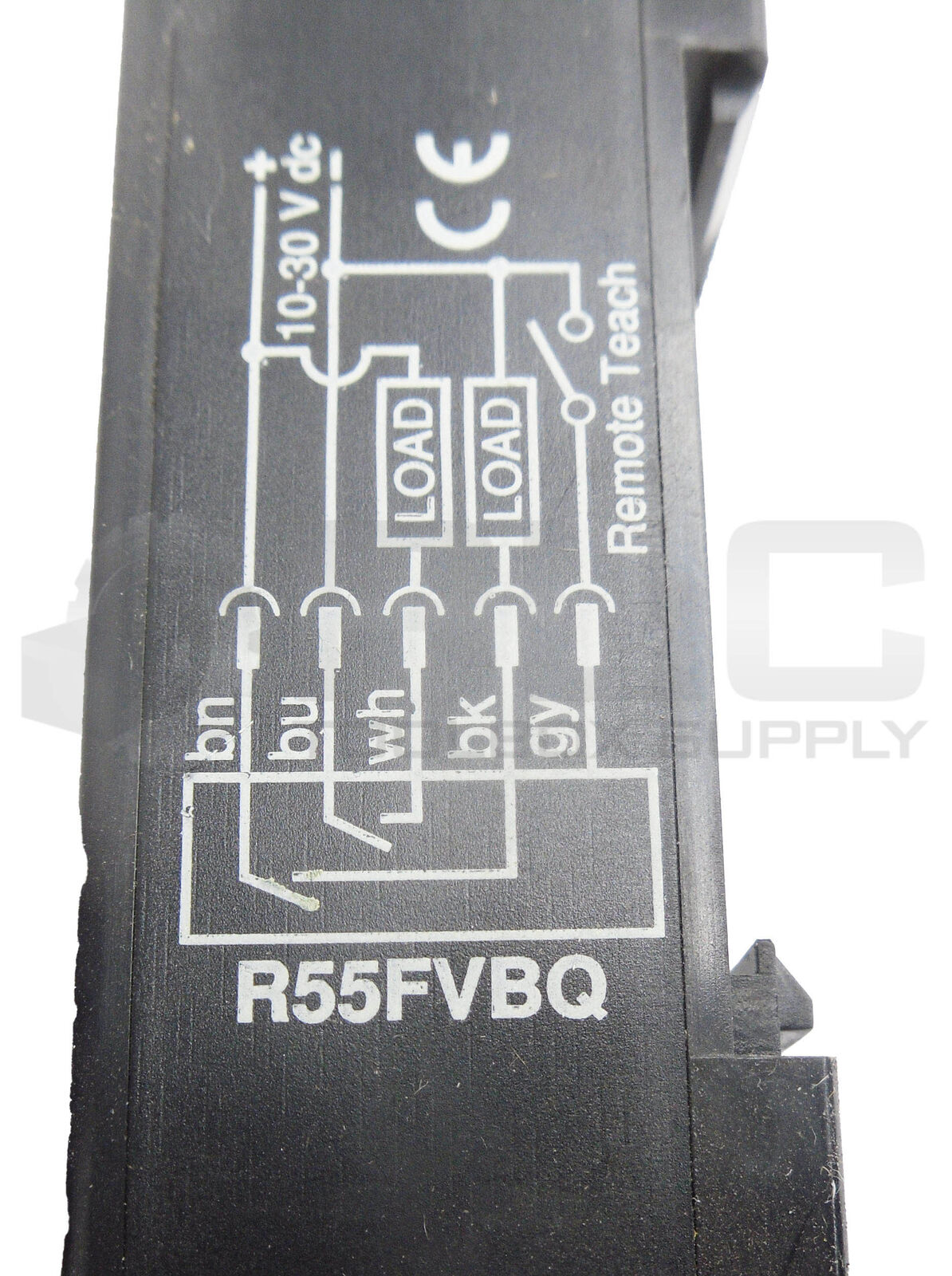 NEW BANNER R55FVBQ FIBER OPTIC COLOR MARK SENSOR MODULE 10-30VDC 58014 ...