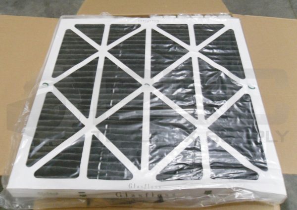 NEW BOX OF 12 GLASFLOSS ZLN242424AC CARBOTRON PLEAT AIR FILTERS 24X24X2 *READ* - Image 4