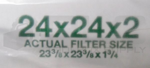 NEW BOX OF 12 GLASFLOSS ZLN242424AC CARBOTRON PLEAT AIR FILTERS 24X24X2 *READ* - Image 5