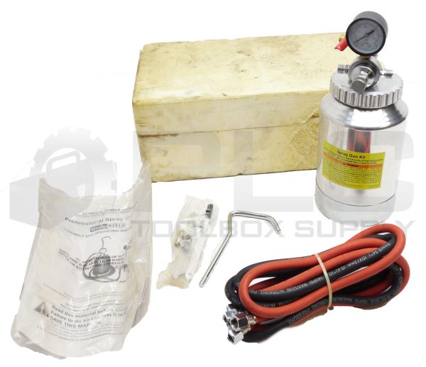 NEW CENTRAL PNEUMATIC 93312 PROFESSIONAL SPRAY GUN KIT