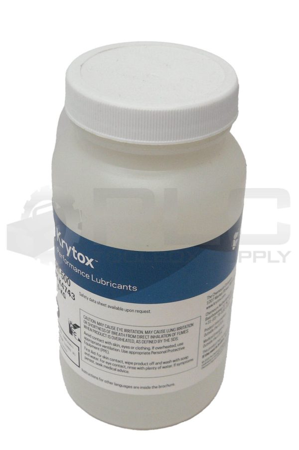 NEW CHEMOURS XHT-500 PERFORMANCE KRYTOX LUBRICANT .5KG *READ*