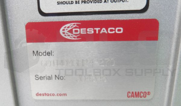 NEW DESTACO 601RDM6H24-270 ROTARY INDEXER W/ BALDOR 92B83047000000 MOTOR - Image 8
