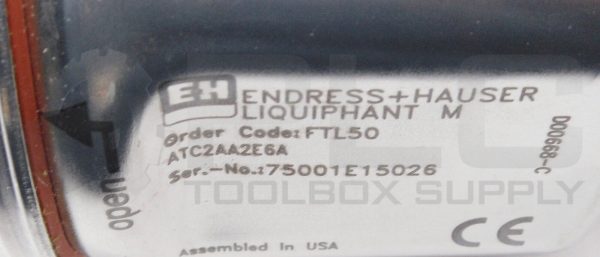 NEW ENDRESS + HAUSER FTL50 LIQUIPHANT LEVEL SENSOR ATC2AA2E6A - Image 6