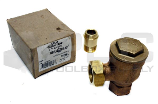 NEW HOFFMAN 402006 17C-3 THREMO TRAP 3/4 ANGLE