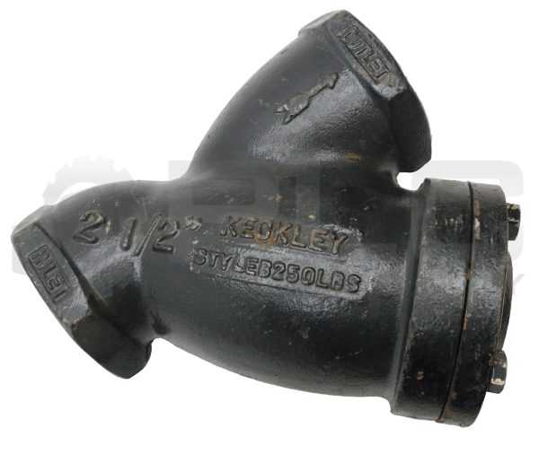 NEW KECKLEY STYLE B 2 1/2" THREAD CAST IRON Y-STRAINER 76000 *READ*