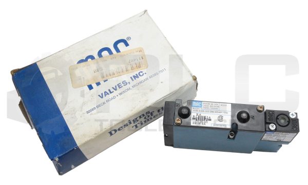 NEW MAC 92B-AAB-000-DDAP-1DM SOLENOID VALVE 20 TO 120PSI & DMB-DDAP-1DM 24V 5.4W