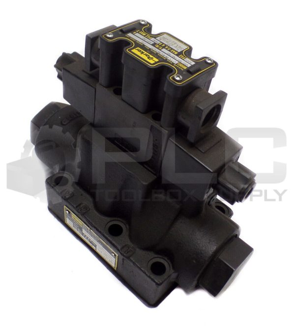 NEW PARKER D61VW1C1NYCF 75 PILOT OPERATED DIRECTIONAL CNTRL VALVE W/ D1VW4CNYCF