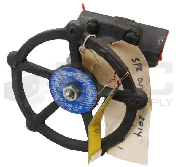 NEW POWELL GL08SA58GB-S/N111641 GLOBE VALVE 1-1/2" 1975PSI A105 - Image 3