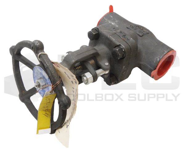 NEW POWELL GL08SA58GB-S/N111641 GLOBE VALVE 1-1/2" 1975PSI A105