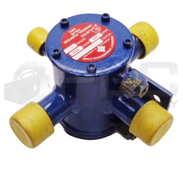 NEW PRODUCT ENGINEERING 102-1 GEN PURP VALVE MWP 500 MOPD 300 SER BK 3/4" 1