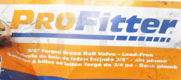 NEW PROFITTER 4205169 3/4" FORGED BRASS BALL VALVE - Image 4