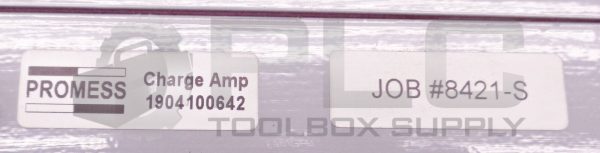 NEW PROMESS 1904100642 CHARGE AMP - Image 5