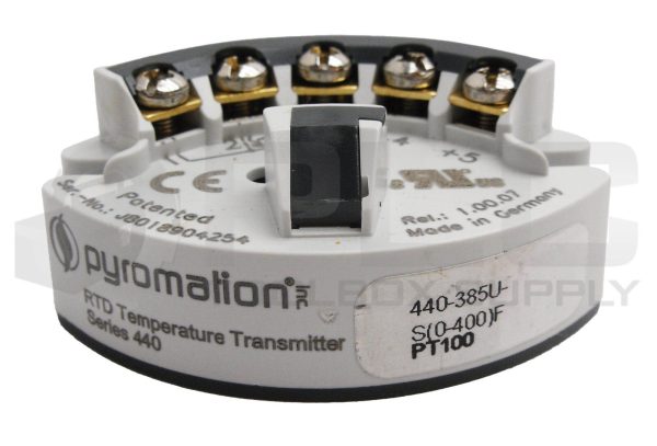 NEW PYROMATION 440-385U-S(0-250)F TEMPERATURE TRANSMITTER SERIES 440 10-30VDC - Image 6