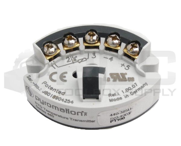 NEW PYROMATION 440-385U-S(0-250)F TEMPERATURE TRANSMITTER SERIES 440 10-30VDC