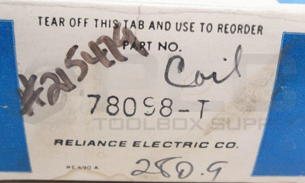 NEW RELIANCE ELECTRIC WL 319 L6 COIL 110/120V 60HZ 78098-D *READ* - Image 6