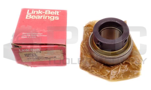 NEW REXNORD YG223E3L LINK-BELT BALL BEARING 1-7/16 207-E3 G1107 KPPB2/COL