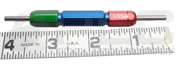 NEW R.L. SCHMIDT GO X 3.35MM CARBIDE MASTER PLUG PIN GAGE NOGO 3.53MM - Image 4