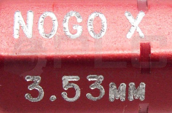 NEW R.L. SCHMIDT GO X 3.35MM CARBIDE MASTER PLUG PIN GAGE NOGO 3.53MM - Image 5