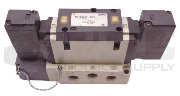 NEW SMC NVFS3200-5FZ SOLENOID VALVE W/ DC21-26V *READ DESC*