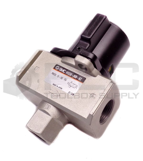 NEW SMC VHS50-N06-BZ PNEUMATIC PRESSURE RELIEF VALVE 15~150PSI